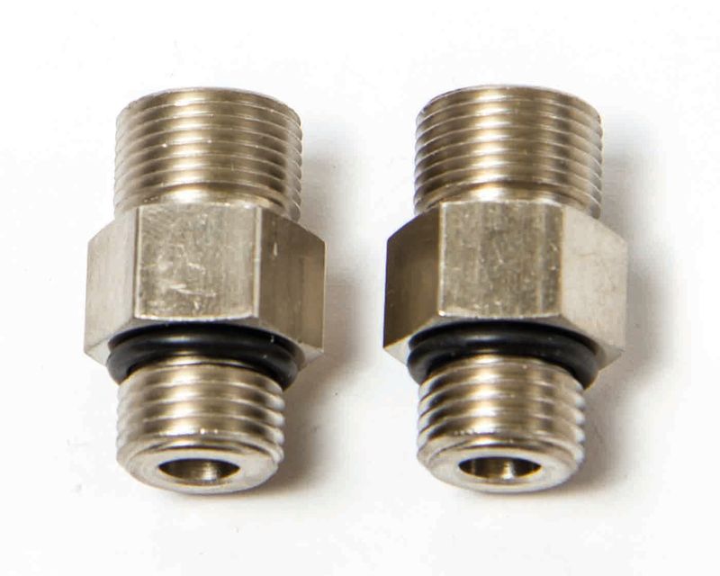 Rett Hydraulisk nippel HF6009, ORB 5 (2-Pack)