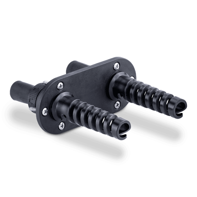 Hovedbilde Motorbr?nnsgjennomf?ring i plast, dobbel, ...