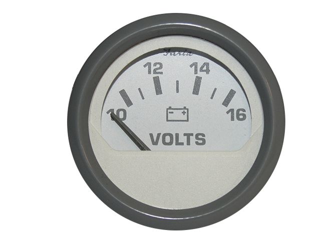 Hovedbilde FARIA Voltmeter 10-16 Volt