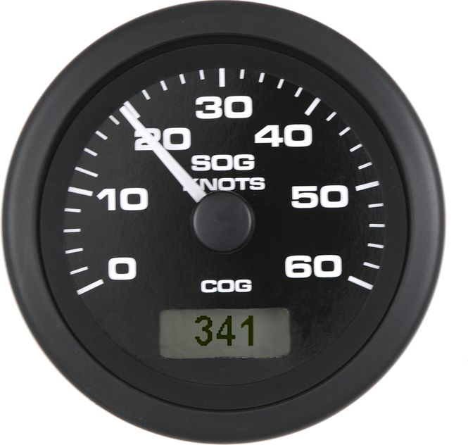 Hovedbilde GPS Speedometer m/LCD, 60knop, NMEA, u/giver, ...