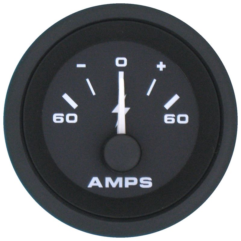 Ampermeter, -60-0-+60, Veethree Premier Pro 2