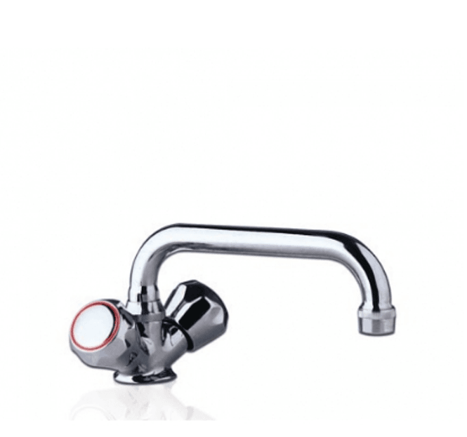 Hovedbilde Blandebatteri, forkrommet svart bar - MG3600