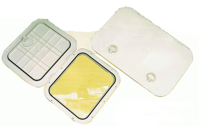 Hovedbilde Bomar Inspeksjonsluke, Y.D: 406mm x 533mm - Hvit