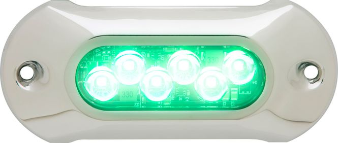 Hovedbilde Attwood undervannslys, 6xLED, gr?nt lys