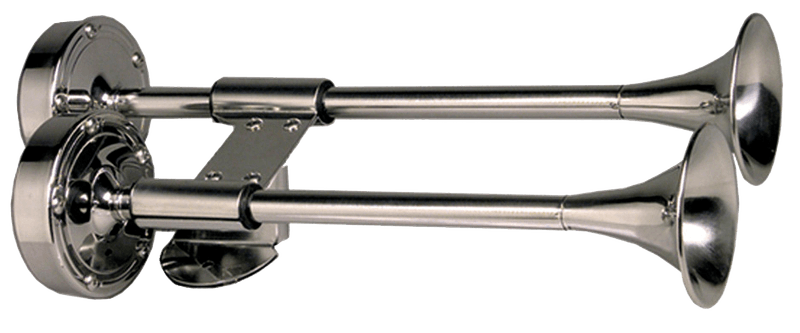 Ongaro dobbelt Trompethorn 12V, 10012
