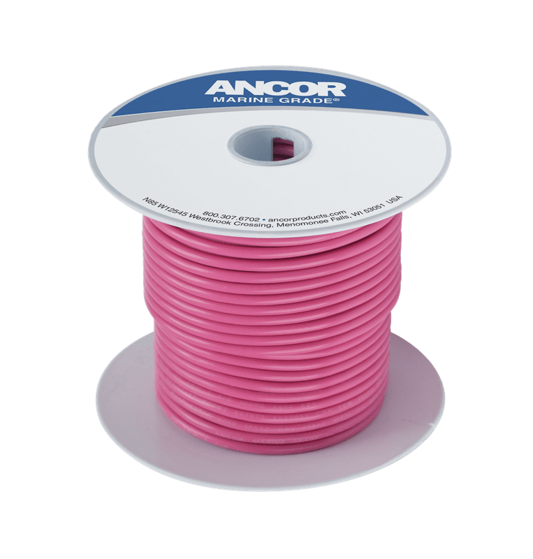 Fortinnet Marine Gradert Kobberkabel p? 3mm?, Rosa - 7.6m