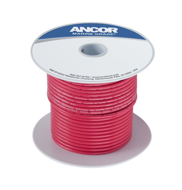 Fortinnet Marine Gradert Kobberkabel p? 13mm?, R?d - 7.6m