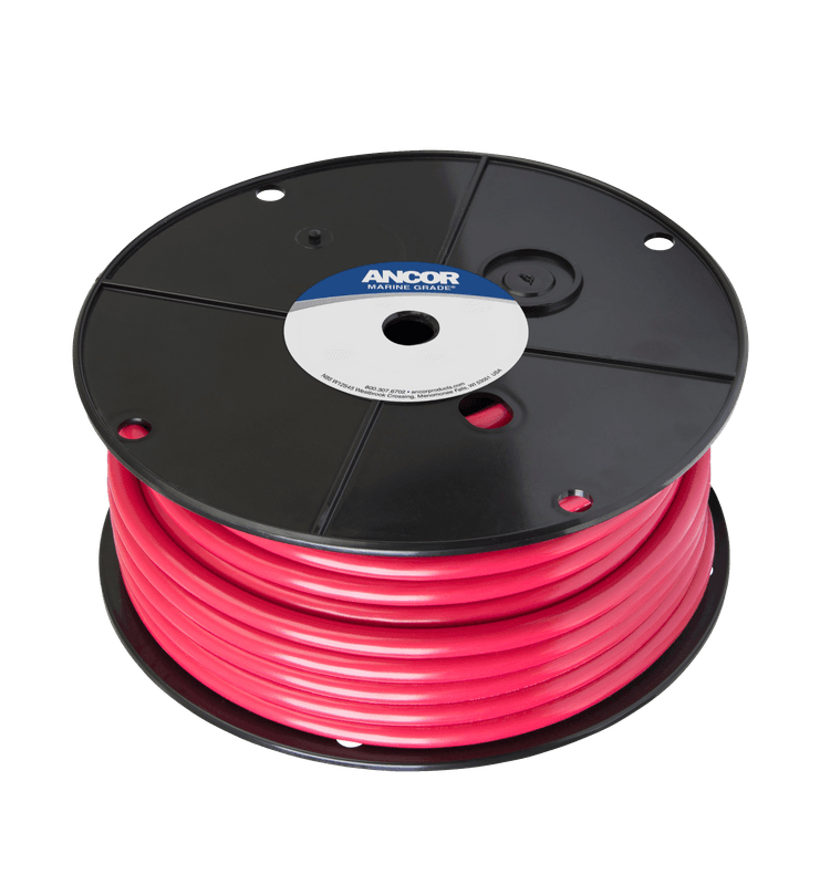 Fortinnet Marine Gradert Batterikabel p? 33mm?, R?d - 15m