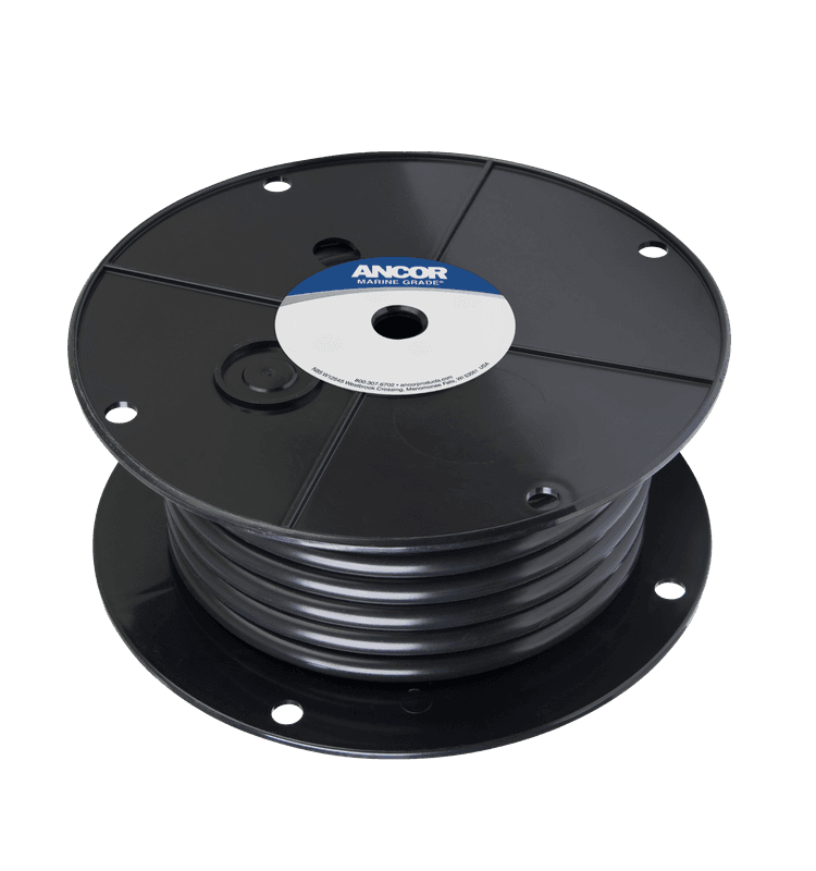 Fortinnet Marine Gradert Batterikabel p? 42mm?, Svart - 30m