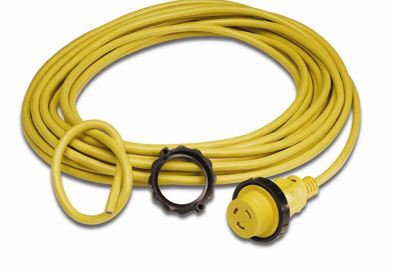 Kabelsett 7,5 meter . 16 Amp.