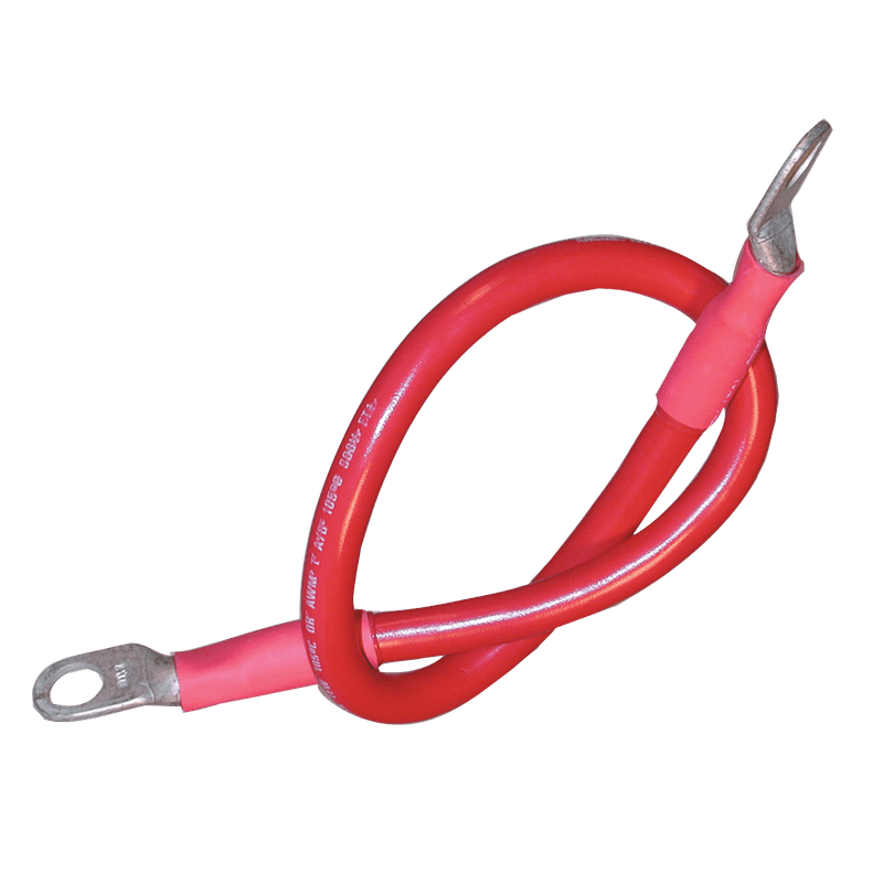 Fortinnet Batterikabel med Kabelsko, 21mm?, ?9.5mm - 121.9cm