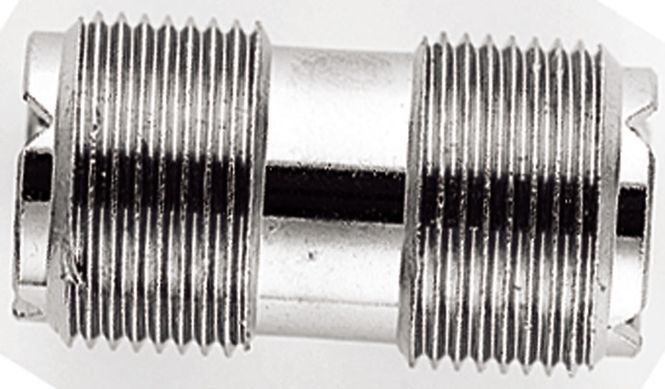 Hovedbilde Dobbel UHF hunn kontakt, PL 258 - 5stk