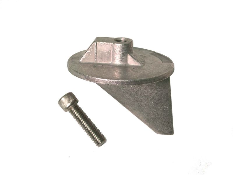 Trimfinne anode med bolt (31640) Merc, Alu , 31640T4