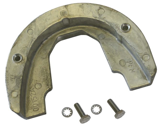 Hovedbilde OMC hestesko anode, Alu , 983494