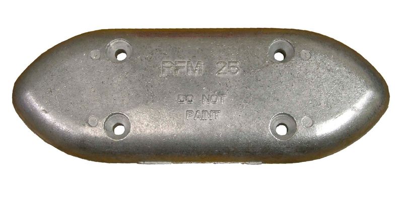 Skrog anode, 0.7 kg, m/t?ringsindikator, Alu, hm25a