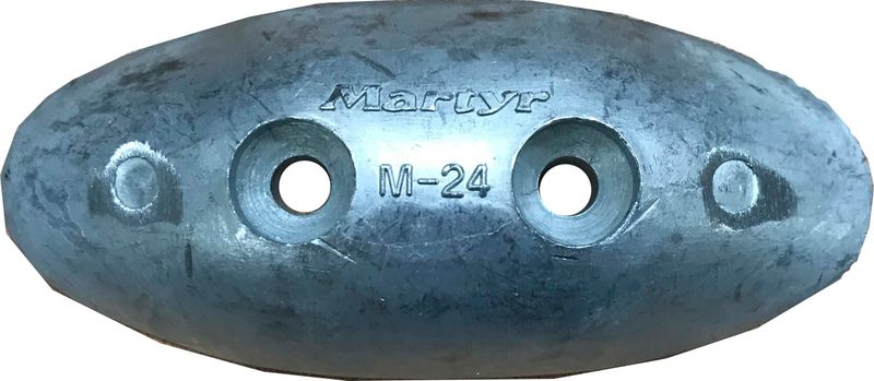 Skrog anode, 0.24 kg, Zink, CMM24