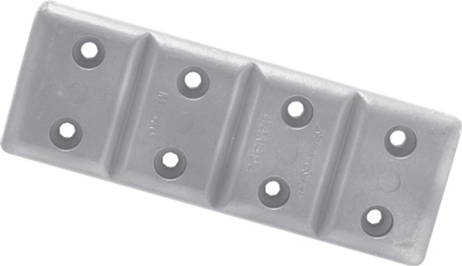 Hovedbilde Skrog anode, 0.37 kg, Alu, CMM40A