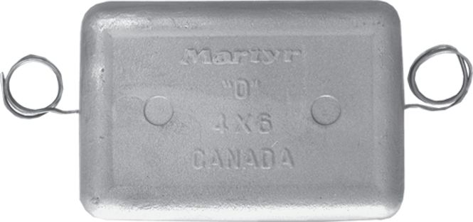 Hovedbilde Skrog anode, 0.77 kg, Alu, CMPOWA