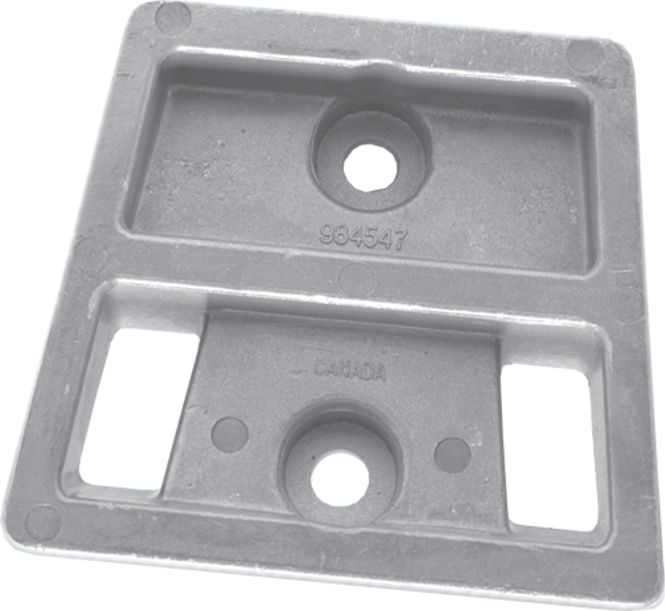Hovedbilde OMC blokk anode, Zink 984547, CM984547Z