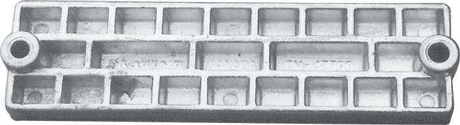 Hovedbilde Brakettanode uten bolt, Zink 43396, CM43396Z