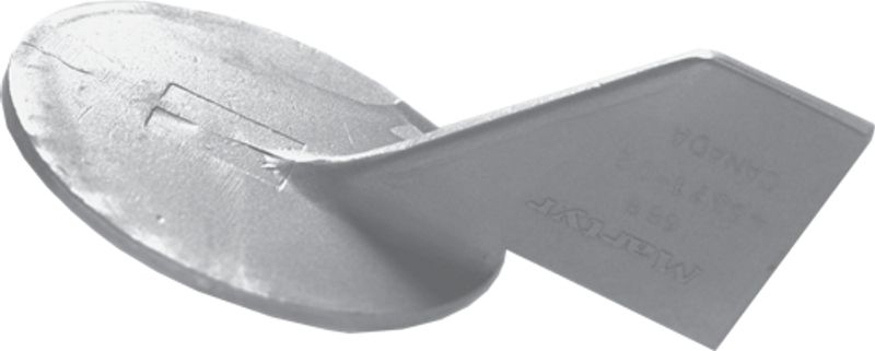 Yamaha trimfinne anode, Zink 688-45371-02, CM6884537102Z