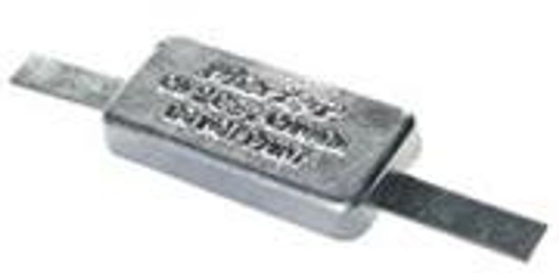 Plate anode, Yrkesbruk, 2 Kg, Zink, CM2631GZ