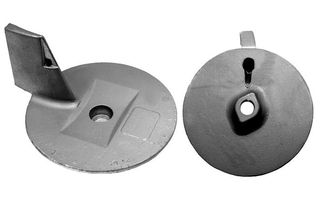 Hovedbilde Trimnfinne anode til BRP, Zink 338742