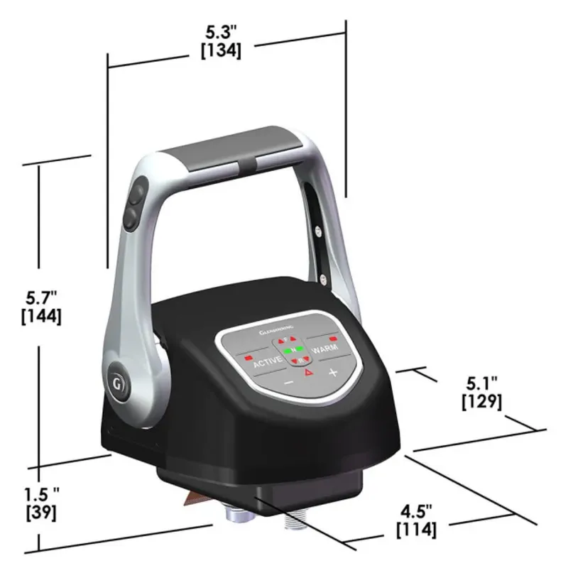 Genesys Single Inboard, U-Håndtak, Krom