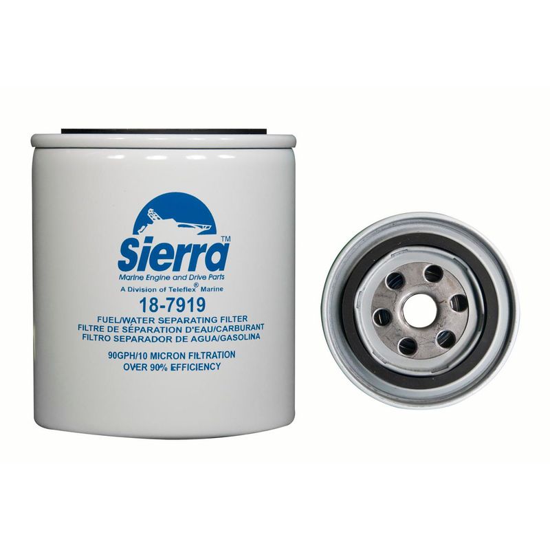 Vannutskillerfilter, 10?m, til Mercury 35-150Hk tilsv 809097