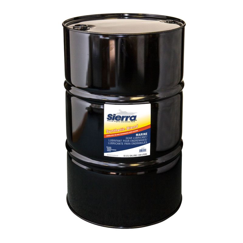80W-90 High Performance Halvsyntetisk Girolje - 208 L