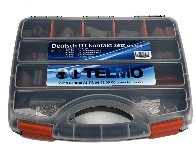 Hovedbilde DT Deutsch Kontaktsett p? 315 deler med runde ...