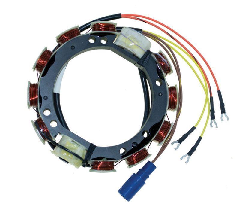 Johnson Evinrude Stator - 4 Cyl. (9 Amp)