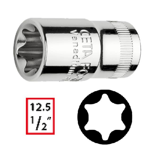 Hovedbilde 1/2? pipe, E-TORX E24