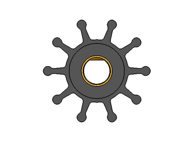 Hovedbilde JMP Impellersett, Dia: 51 mm